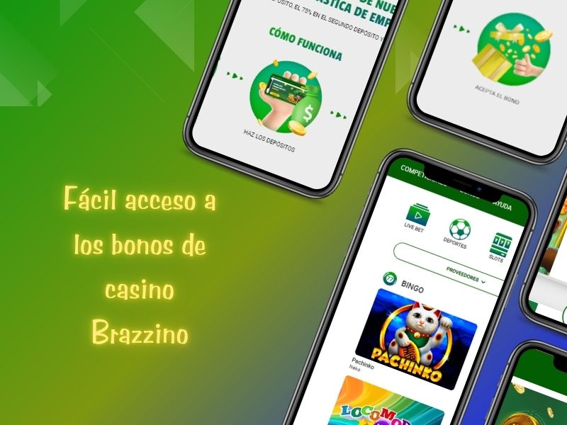 Fácil acceso a los bonos de casino Brazzino