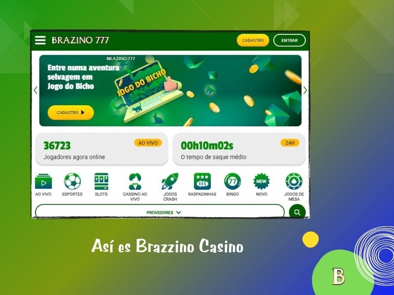 Así es Brazzino casino