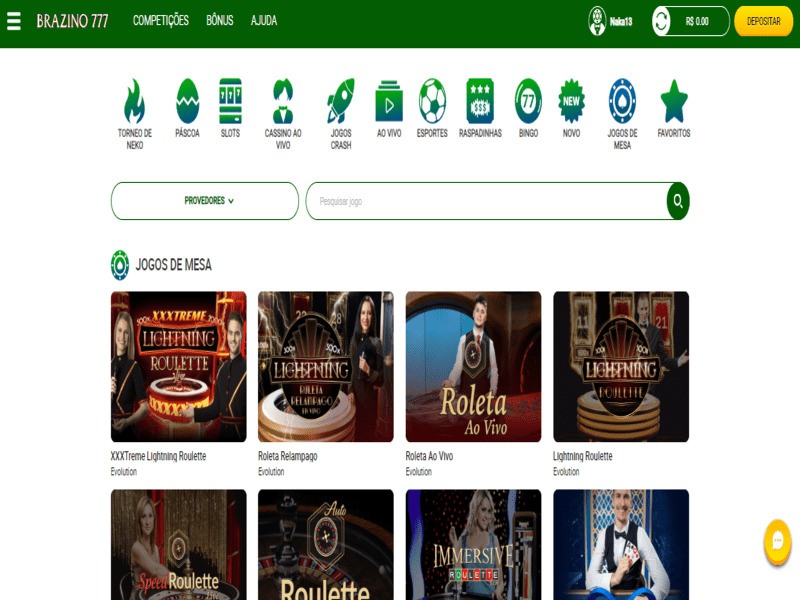 Настольные игры в онлайн-казино Brazzino